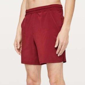 ISO Lululemon Pacebreaker 7 Linerless Caliente Red